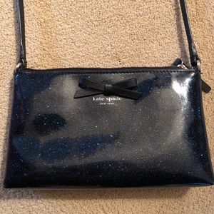 Kate Spade royal blue sparkle bag